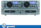 Controlador DJ 2 Canais P/ Rack 19” C/ Leitor CD/USB GEMINI CDX-2250I