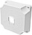 Caixa de conexões - Para câmaras dome e bullet - Apto para uso exterior - Instalação em tecto ou parede - Vedação completa com tampas CamBox - Feito de plástico ¦ Branco CBOX-NX1-1118 - imagem 1