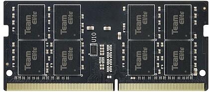 TED432G3200C22-S01 : DDR4 TEAMGROUP ELITE SODIMM 32GB 3200 PRETO