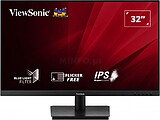 Monitor Viewsonic 31.5” VA3209-MH LED IPS FullHD - 75Hz - Resposta 4ms - Ângulo de Visão 178º - VGA - HDMI - Active Sync - Altifalantes - VESA 100x100 - Cor Preta