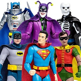 TM1569 Figura mcfarlane dc retro batman 66 onda 88 1 unidade...