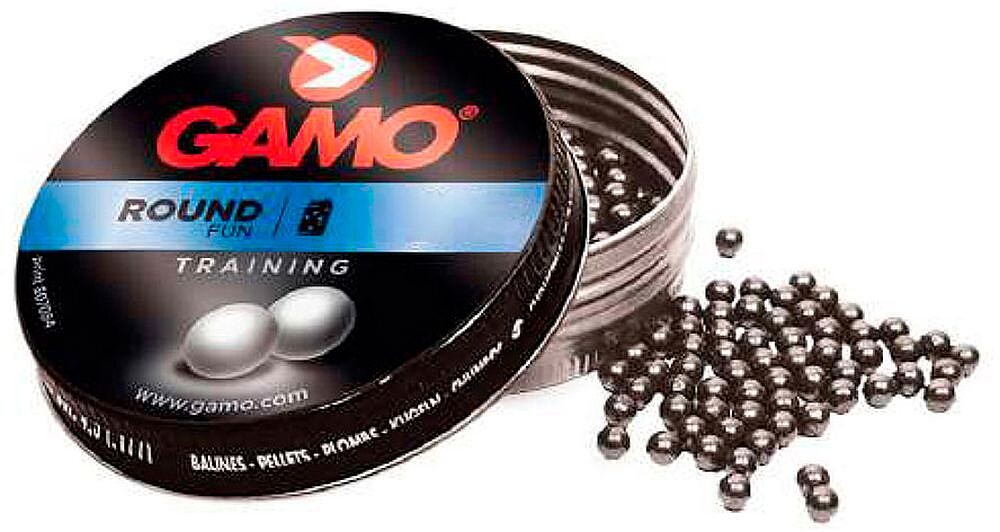 Bola Round Fun Training Calibre 5,5 mm (.22) 0,99 g (15,26 gr) 250 uds 99122