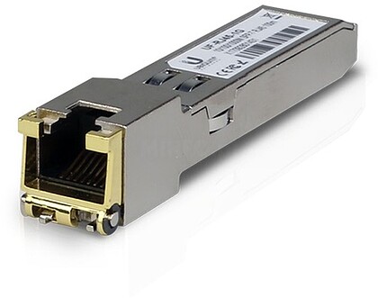 UACC-CM-RJ45-1G : MÓDULO SFP UBIQUITI UACC-CM-RJ45-1G UFIBER CONVERSOR DE TRANSCEIVER SFP A RJ45