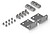 Ubiquiti UACC-Rack-Ear-1U Kit de montagem - imagem 1