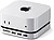 Satechi - Mac Mini M4 Stand & Hub with SSD Enclosure SS58588 - imagem 1