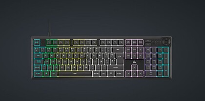 CH-9226C65-ES : TECLADO CORSAIR K55 CORE PRETO CH-9226C65-ES