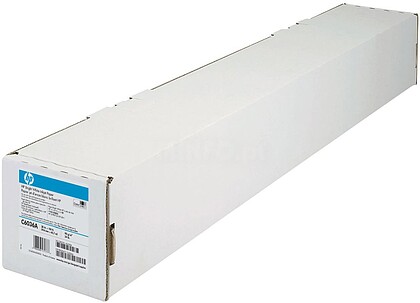 Bobina de Papel para Plotter HP - Branco Brilhante para Impressão a Jato de Tinta - 914mm x 45,7m - 90g