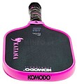 Katana Kevlar Pro 14MM Geniii Pala Pickleball Komodo Katana Kevlar Pro 14mm Gen 3 Rosa Superfície Dupont Kevlar