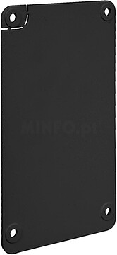 AJ-BRACKETKP-B : : Suporte para teclado sem fio - AJ-KEYPAD-B - Fácil instalação - Plástico ABS - Cor preto