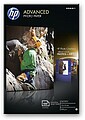 Papel Fotográfico HP Avançado Liso 250 g/m² - 10 x 15 cm sem margens/100 folhas Q8692A