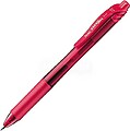 Pentel Energel X Caneta Esferográfica Retrátil - Ponta 0.7mm - Traço 0.35mm - Tinta Gel - Recarregável - Empunhadura - 50% de Materiais Reciclados - Cor Vermelha BL107-B