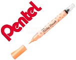 XGFH-PFX : 5 x Pincel pentel milky brush cor pastel laranja Pincel pentel milky brush cor pastel laranja