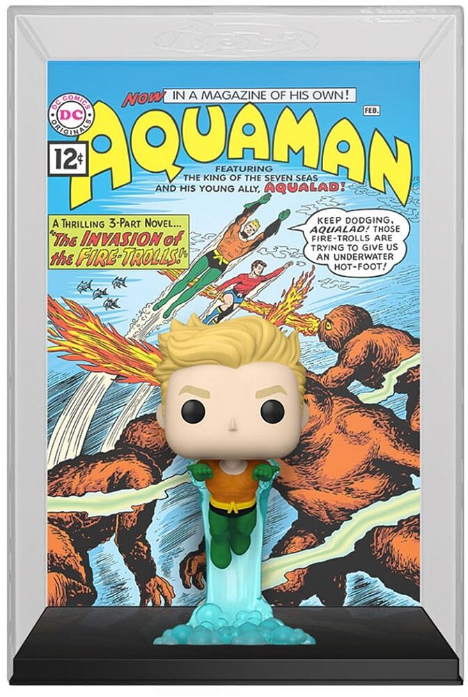 Funko pop capa de banda desenhada dc comics aquaman 67404