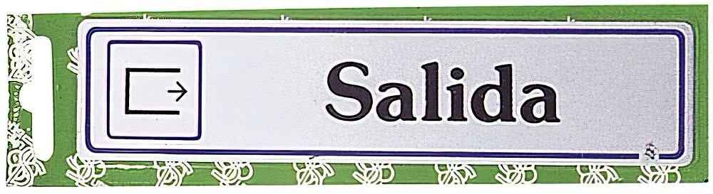 Sinal de ”Saída”