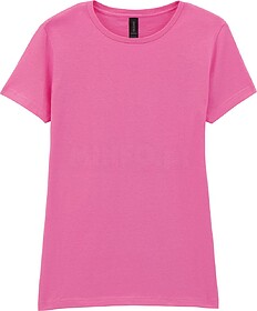 GI6400LC T-shirt de senhora tam: M cor: Azalea : Gildan Algo...