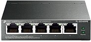 Gigabit Easy Smart Switch with 4-Port PoE+ TL-SG105PE 5-Port