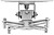 Suporte de Teto Universal TM-CC para Projetores Supensao a 110 MM do Teto Cor Cinza - imagem 1