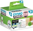 DYMO Etiqueta LW DURABLE 1” X 1” (25MM X 25MM) Papel blanco 2112286