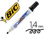 12 x Marcador bic velleda para quadro branco cor preto ponta redonda 1,3 mm Marcador bic velleda para quadro branco cor preto ponta redonda 1,3 mm 904937