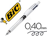 Bic 4 Cores 3+1 Esferográfica e Lápis de Grafite Retráctil - Ponta Média de 1mm - Grafite HB 0.7mm - Corpo Largo com Aderência - Borracha - 3 Cores + Lápis de Grafite 942104
