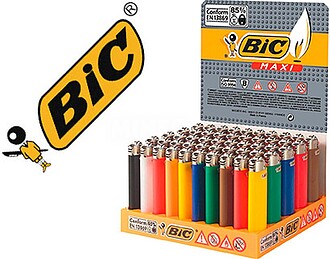 FIR-69807 : ISQUEIRO BIC MAXI J26 : Preço por UNIDADE : Ven...