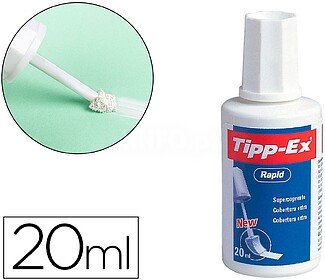 Corretivo Líquido Tipp-Ex Rapid 20ml - Fórmula de Secagem ...