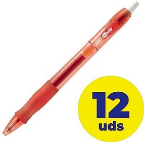 Caixa de Canetas de Gel Bic Gelocity 829159/ 12 unidades/ Ve...