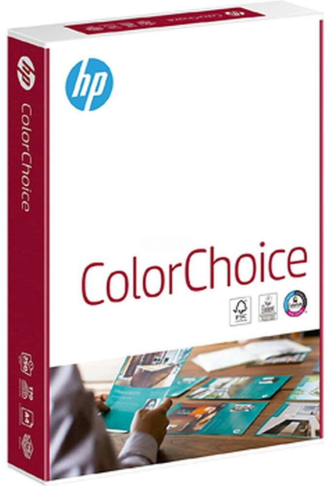 Papel 250gr Fotocopia A4 HP Color Choice 1x250 Folhas Papel 250gr Fotocopia A4 HP Color Choice 1x250 Folhas