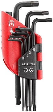 G-19159 : 19159 Chaves torx em L esféricas, jogo 7 peças