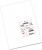 Canson Guarro Pacote de 50 Cartulinas Iris A4 185g - 21x29,7cm - Cor Branco C200040152 - imagem 1