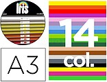 Cartolina Guarro A-3 29,7X42 Cms Conteudo “A” Cores SORTIDAS185 Grs 0040835