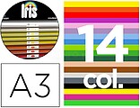 Cartolina Guarro A-3 29,7X42 Cms Conteudo “B” Cores SORTIDAS185 Grs 0040836