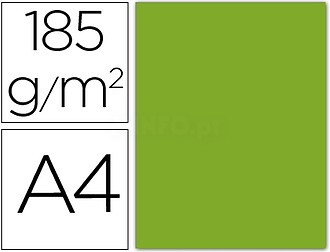 Canson Guarro Pacote de 50 Cartulinas Iris A4 de 185g - 21x2...