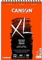 Canson XL Bloco de Desenho com 120 Folhas A4 - Espiral Microperfurado - 21x29,7cm - 90g - Cor Marfim