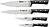 Set 4 Facas Tefal Ice Force - K2324SPT Set 4 Facas: Faca Descascar: 9CM - 2 Facas Multiusos: 11CM; 20CM - Faca Chef: 20CM - imagem 1