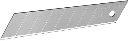 G-19309 : 19309 FOLHAS PARA FACA DE CORTAR 18mm - 10 FOLHAS 0-11-301 STANLEY