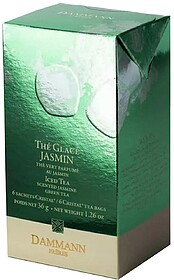 Chá Verde Frio em Bolsas Jasmin Chung Hao 6un Chá Verde Fr...