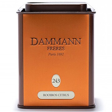 Chá Lata Rooibos Citrus Dammann Nº243 100g