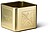 Mini Lata Vazia para 6/8 Saquetas de Chá em Metal Dourado Mini Lata Vazia para 6/8 Saquetas de Chá em Metal Dourado - imagem 1
