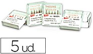 Pacote de 5 Agulhas de Reposição para Etiquetadoras de Tecidos Finas - Compatíveis com Pistola de Tecido Modelo 101546 e Carretos Modelos 101572 e 101573