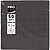 Servilleta pronappe celulosa micro grofada 20x20 cm 2 capas color negro paquete de 50 unidades Servilleta pronappe celulosa micro grofada 20x20 cm 2 capas color negro paquete de 50 unidades SV622021I - imagem 1