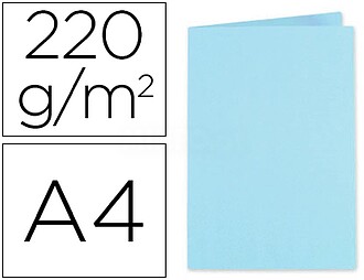 410006E : 100 x Classificador exacompta foldyne din a4 azul ...