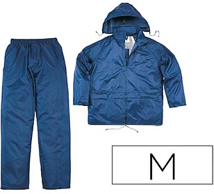EN400MATM : Conjunto de chuva deltaplus 400 poliester/pvc az...