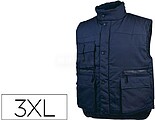 Colete detalplus multibolsos cintura elastica cor azul formato xxxl SIER2MO3X