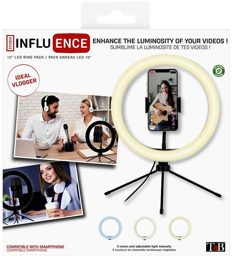 INLEDRING : Light Ring + mini tripod TNB