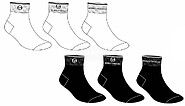 Caixa de 40 Tripacks Meias Infantis AFT 2/3 e Sergio Tacchini 83898348