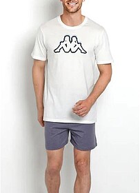 PIJAMA MASCULINO KAPPA JEANS 39491334 - Marinho/Branco XXL