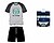Pijama Masculino H AFT Pyjashort Sergio Tacchini 39492627 - imagem 1