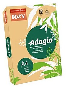 Papel Fotocopia Adagio (cd60) A4 80gr (Damasco Intenso) 1x50...