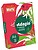 Papel Fotocópia Adagio(cd22) A4 80gr (Vermelho Intenso) 1x500FLS - imagem 1